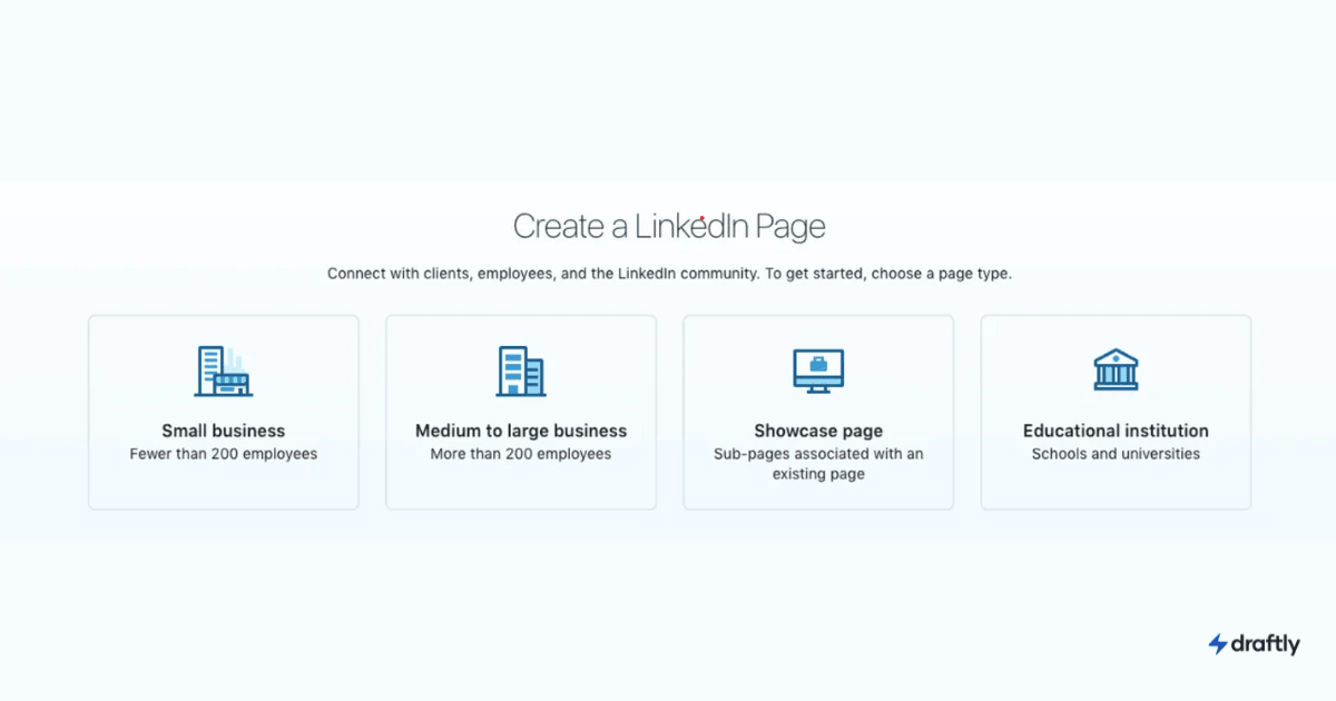 linkedin business page