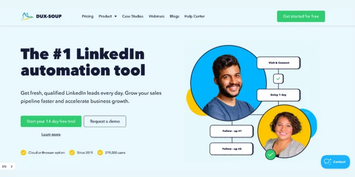 LinkedIn Connection Manager - Dux-Soup