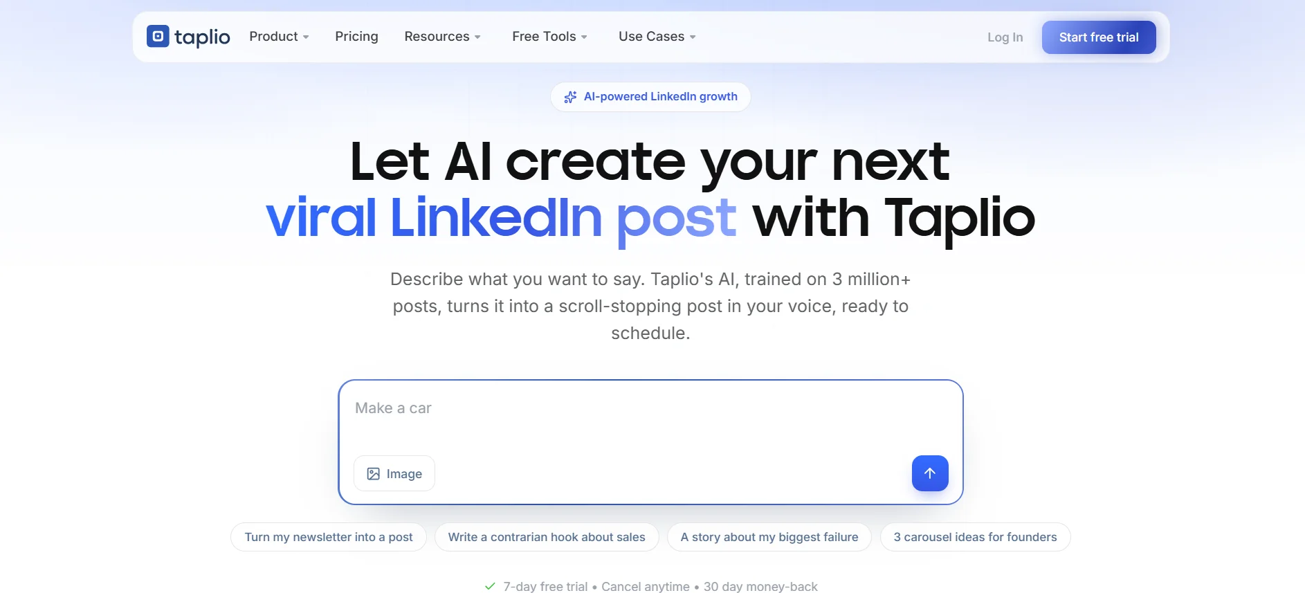 Taplio LinkedIn analytics